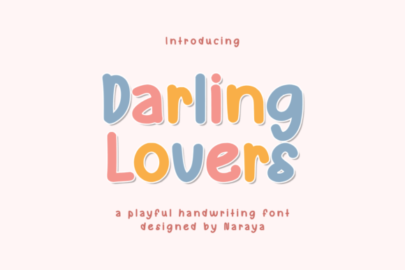 Darling Lovers: A Playful Font for Modern Design