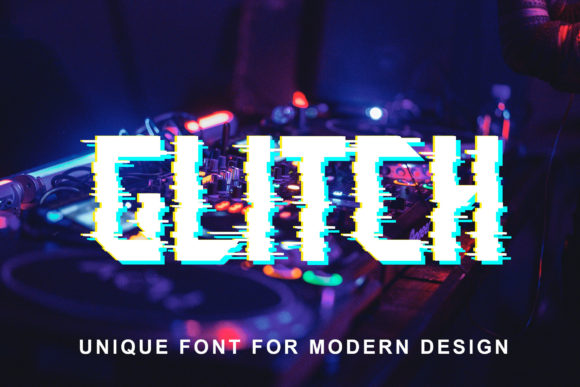 Glitch Font: Bold Typography for Impactful Design