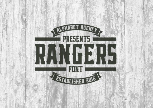 Rangers: A Bold Typeface for Impactful Visual Design
