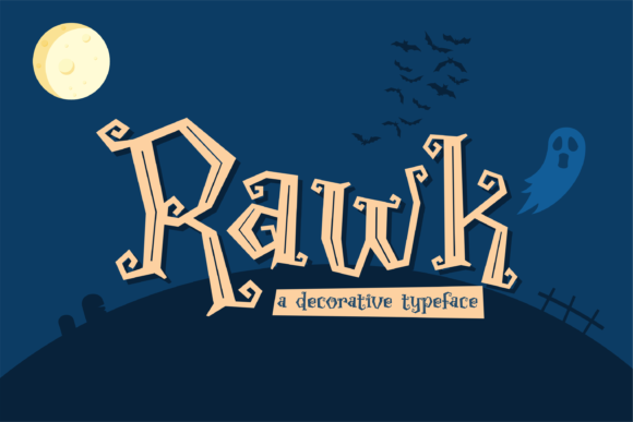 Rawk: A Cool and Charming Display Font for Modern Design