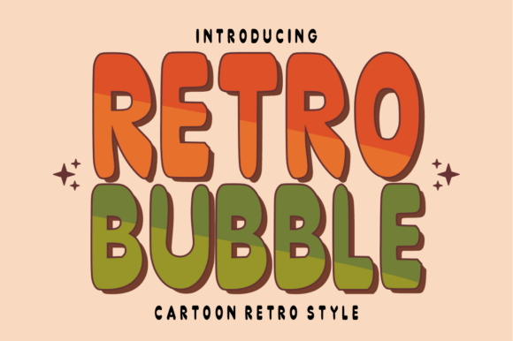 Retro Bubble: Infusing Groovy Nostalgia into Modern Design