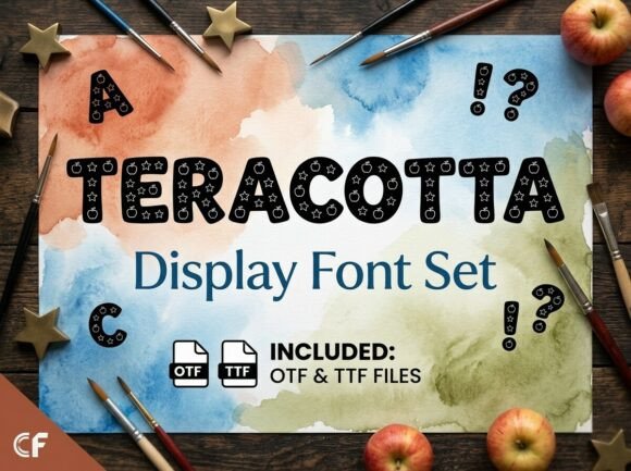 Teracotta: The Bold Display Font for Modern Designers