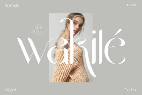 Wakile: Elevate Your Design with This Unique Display Font